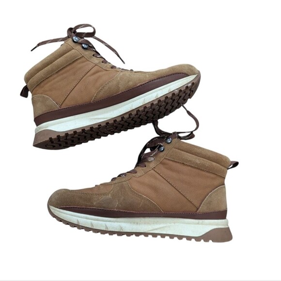 Madewell trainer sneaker boot leather suede women's 9 - Picture 2 of 7